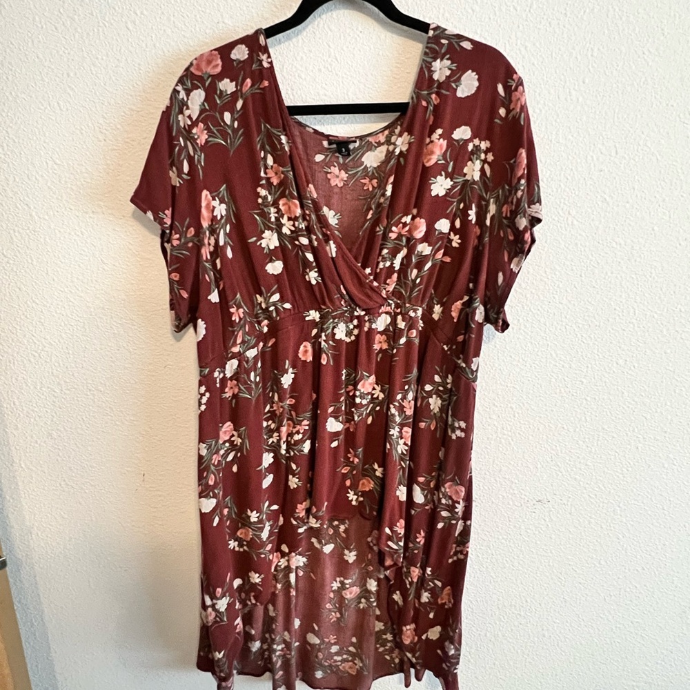 Torrid Size 3 hi-low top with wrap detail
